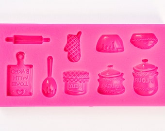 Kitchen Molds Etsy
