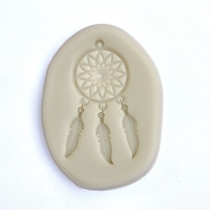 DREAMCATCHER MOLD, Silicone Fondant Mold, Cake Decorating, Chocolate Making, Resin Mold, Polymer Clay Mold, Spiritual Mold, Novelty Mold
