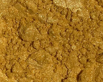 LUSTER DUST by Sprinklify - Ouro Egípcio - Tinta comestível de qualidade alimentar para bolos, cupcakes, guloseimas, biscoitos, chocolates, suprimentos de panificação dos EUA