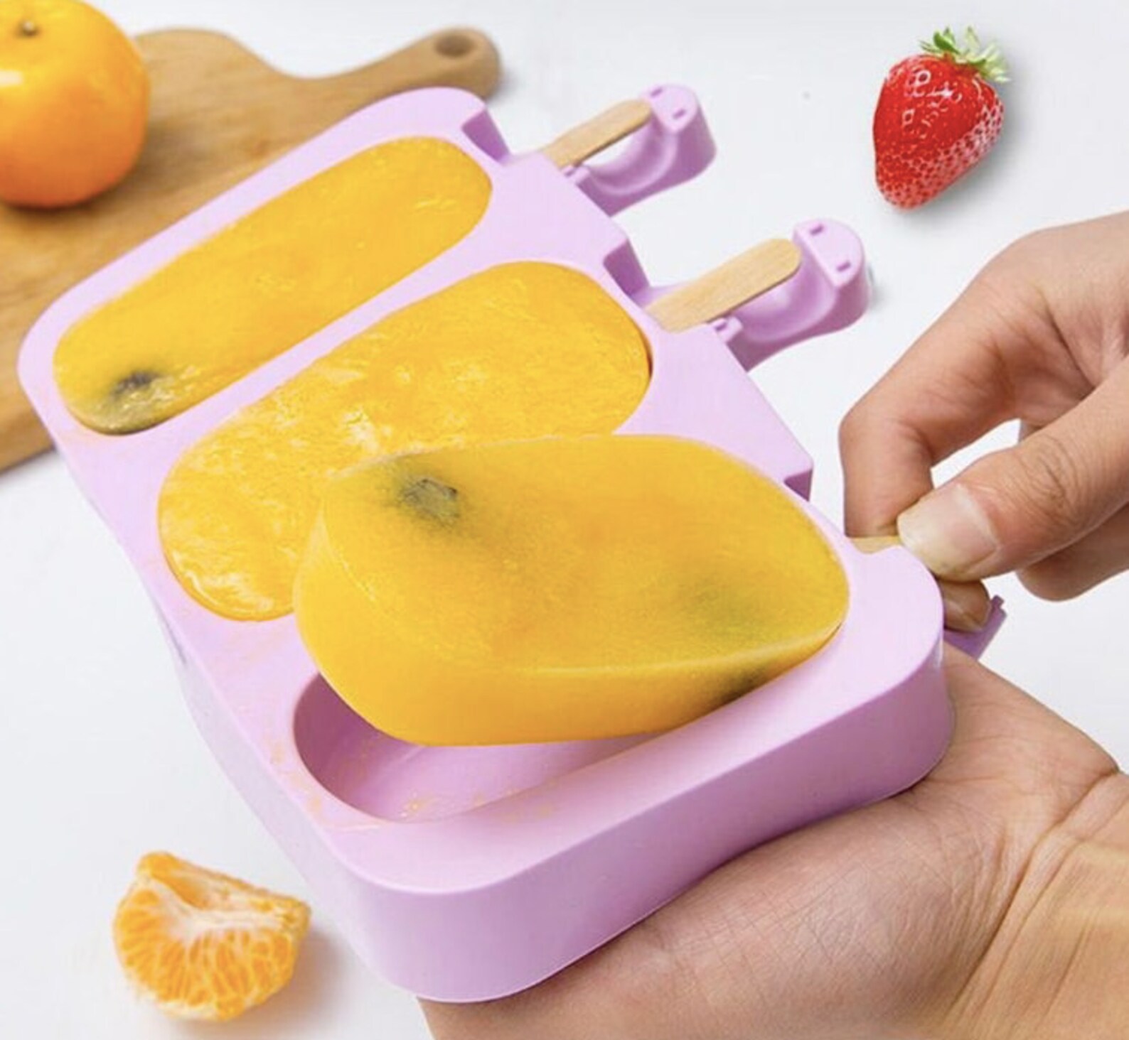 CAKESICLE MOLD 3 Cavity Popsicle Mold Baking Mold Dessert Etsy