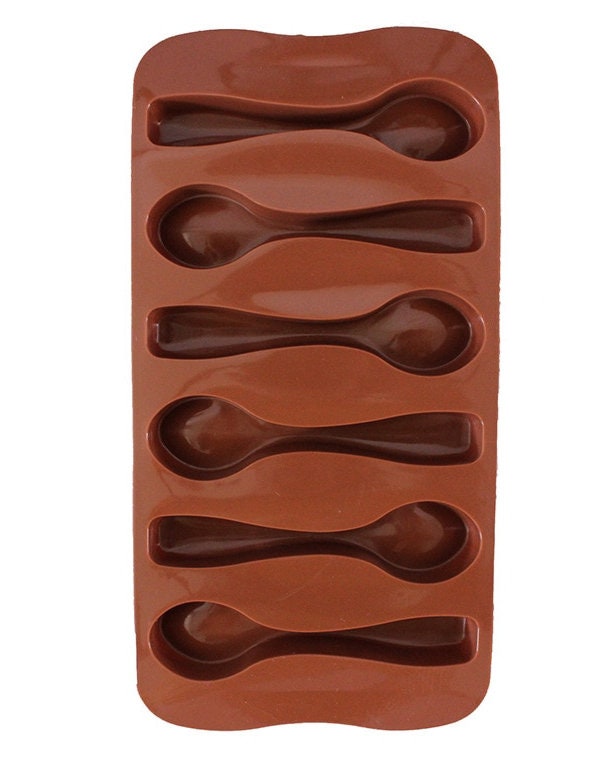 SPOON MOLD 6 Cavity Silicone Candy Mold Chocolate Mold Mini Etsy