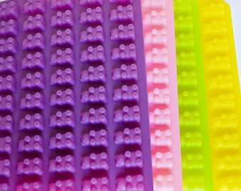 GUMMY BEAR MOLD, 50 Cavity Silicone Candy Mold, Gummy Bear Mold, Resin Mold, Chocolate Mould, Food Mold, Soap Embeds Mold, Baking Supplies