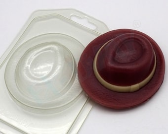 MOLDE DE SOMBRERO PARA HOMBRE, Molde de jabón del Día del Padre, Molde de bomba de baño, Suministros para hacer chocolate, Decoración de pasteles, Molde de ropa, Molde temático de verano, Shapem