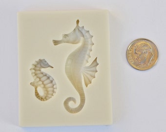 STAMPO CAVALLETTO MARINO, Stampo a tema spiaggia, Mini stampo sotto il mare, Stampo fondente oceano, Stampo decorazione torta, Stampo cioccolato, Stampo resina, Incorporamenti sapone