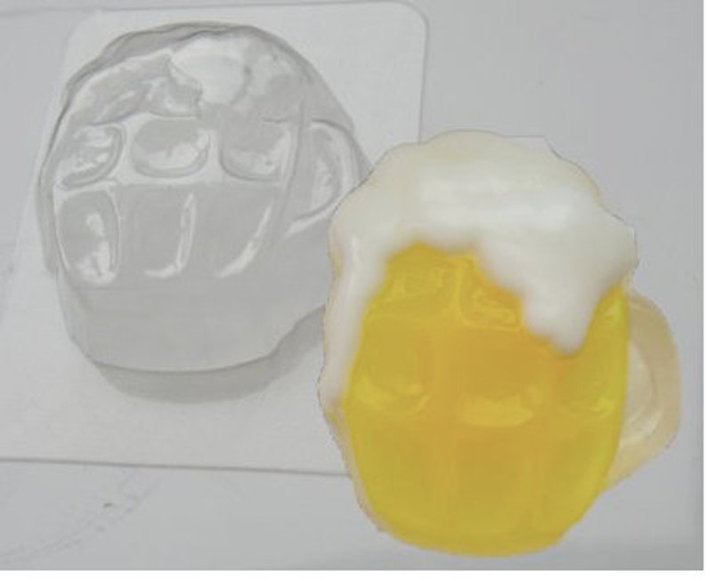 BEER MUG MOLD Plastic Soap Mold St Patrick's Day Mold Etsy