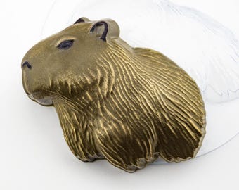 CAPYBARA MOLD, Cute Animal Shaped Soap Mold, Bath Bomb Mold, Chocolate Mold, Cake Decoration, Fondant Mold, Candle Wax Mold