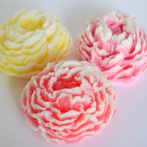 3D PEONY MOLD, Flower Mold, Floral Mold, Rose Mold, Soap Mold, Bath Bomb Mold, Chocolate Mold, Spring Mold, Candle Mold, Bridal Shower Mold