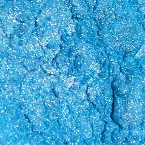 LUSTER DUST by Sprinklify - Soft Blue - Edible Food Grade Paint for Cakes, Cupcakes, Treats, Cookies, Chocolates, Boy Baby Shower Cake Paint