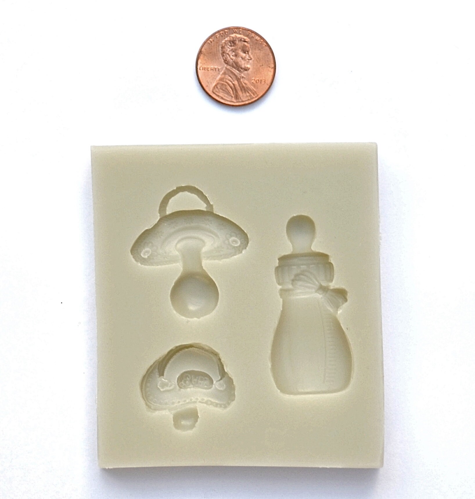 BABY SHOWER MOLD Baby Bottle Pacifier Bib Silicone Mold Etsy