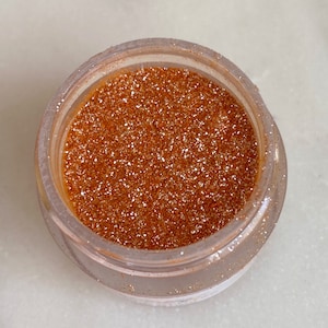 Edible Glitter by Sprinklify - PUMPKIN ORANGE - Food Grade High Shine Dust for Cakes, Cupcake Decorating, Baking Supplies, Made in USA