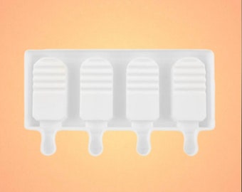 EISFORM (4-Fach), Kuchenform, Eisform, Dessertform, hochwertige Silikonform, Bonbonform, Backzubehör, Backform