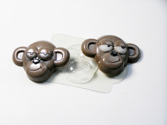 Animal-theme Silicone Chocolate Molds with Cute Animal Faces