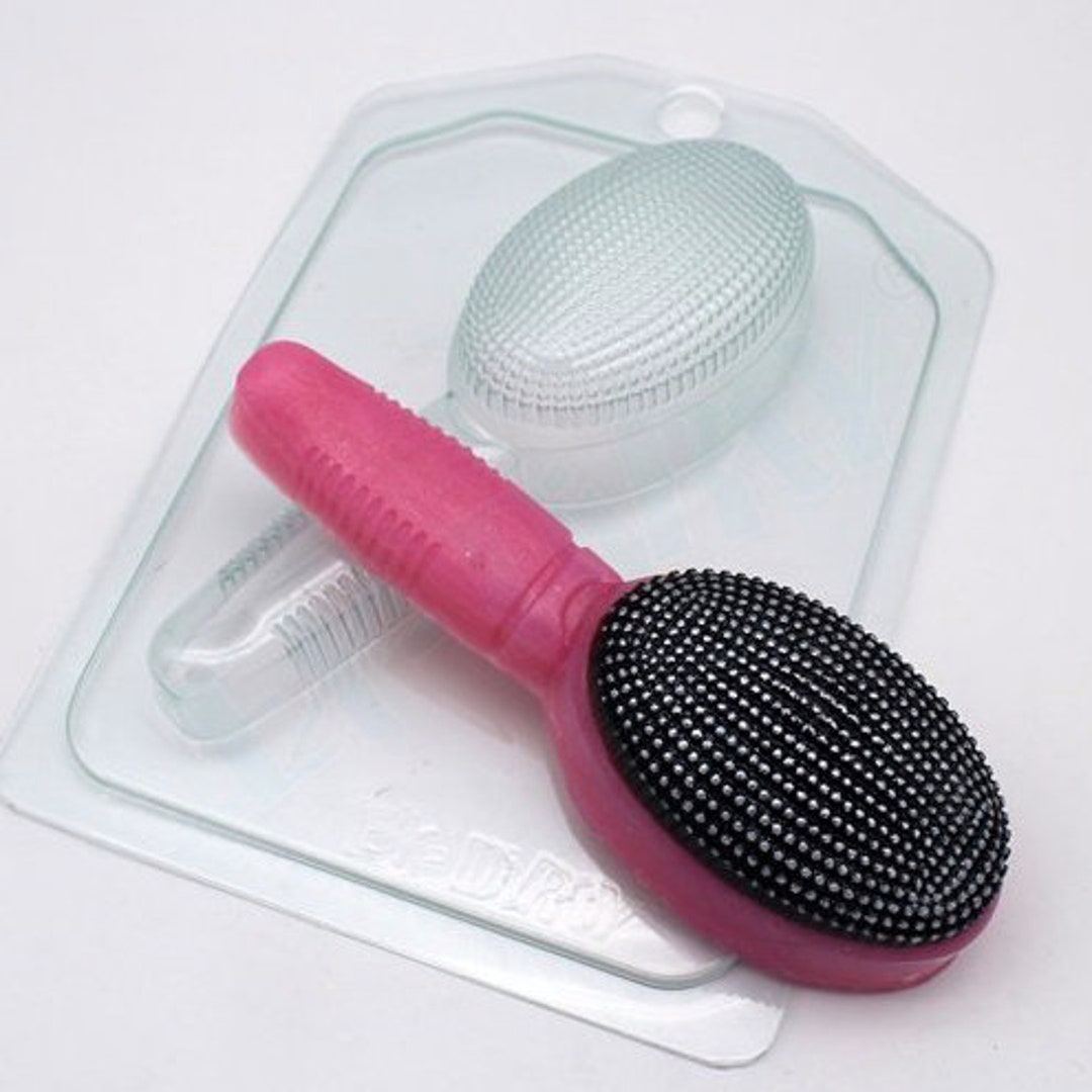 Hair Dresser Theme Mold, HAIRBRUSH MOLD, Stylist Soap Mold, Bath Bomb Mold, Spa Salon Theme