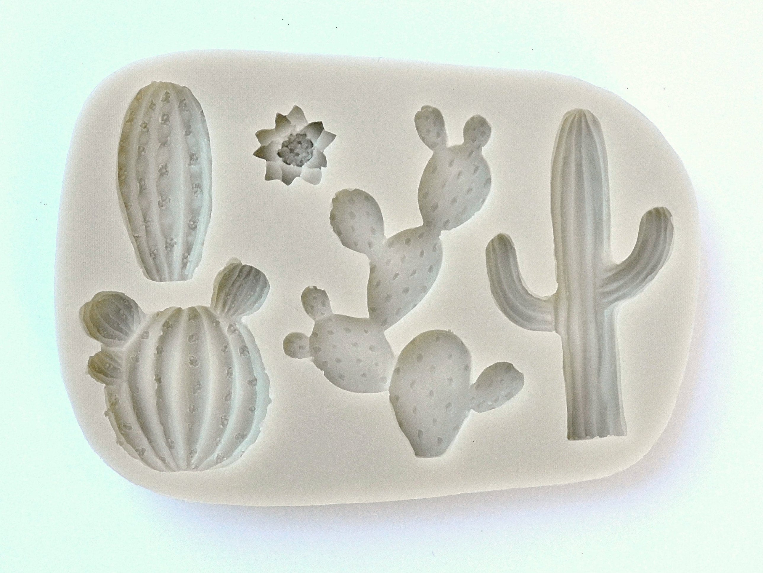 Cactus Chocolate Candy Mold  Silicone Cactus Mold for Cake Decorating,  Cupcake Toppers, Gummies - Sweets & Treats™