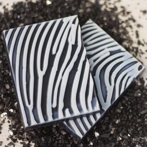 ZEBRA PATTERN MOLD, Chocolate Mold, Soap Mold, Safari Theme Mold, African Mold, Tiger Mold, Animal Print Mold, Cake Decoration Supplies
