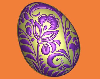 EASTER EGG MOLD, Soap Mold, Bath Bomb Mold, Candy Mold, Chocolate Mold, Fondant Mold, Floral Pattern Easter Mold, Cake Decoration Mold