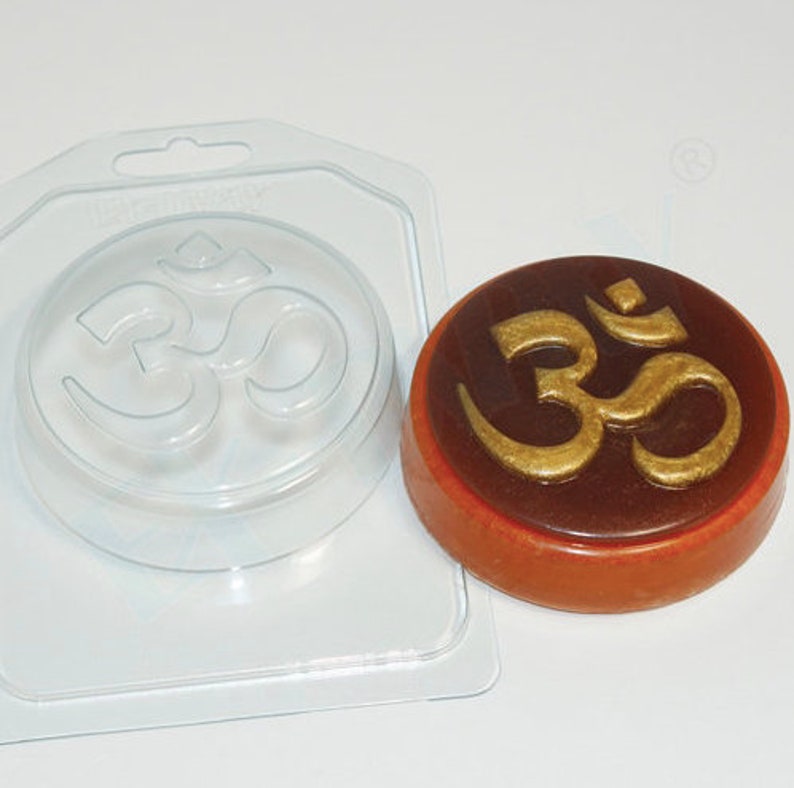 Spiritual Mold Bath Bomb Mold Ornament Mold AUM Soap Mold Unique Soap Making Supplies Indian Mold OM MOLD Hinduism Chocolate Mold