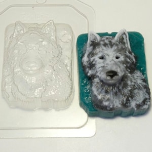 WOLF MOLD, Soap Mold, Chocolate Mold, Fondant Mold, Forest Animals Cake Decoration, Candy Mold, Wolf Head Mould, Baking Supplies, Shapem