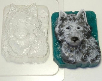 WOLF MOLD, Soap Mold, Chocolate Mold, Fondant Mold, Forest Animals Cake Decoration, Candy Mold, Wolf Head Mould, Baking Supplies, Shapem