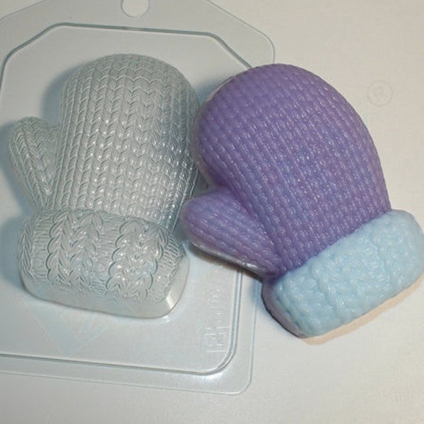 MITTEN MOLD, Soap Mold, Bath Bomb Mold, Knitted Mitten Mold, Chocolate Mold, Winter Mold, Unique Christmas Mold, Cute Mold for Baby Shower