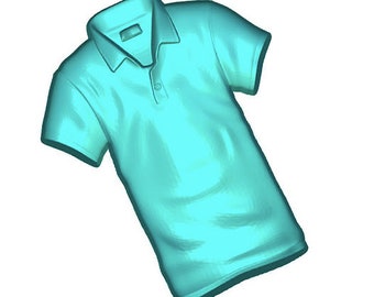 MOLDE PARA CAMISA POLO, Molde para jabón, Molde para bombas de baño, Molde para chocolate, Molde para ropa de hombre, Suministros para hacer jabón, Decoración de pasteles, Molde para el Día del Padre