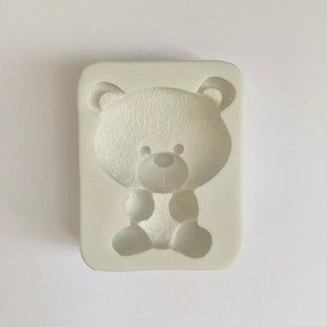 FUZZY TEDDY BEAR Silicone Mold