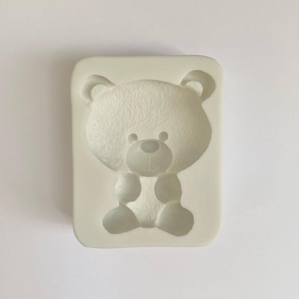 Silicone Mold Furry Teddy Bear - Ursinho Peludinho P - Collection