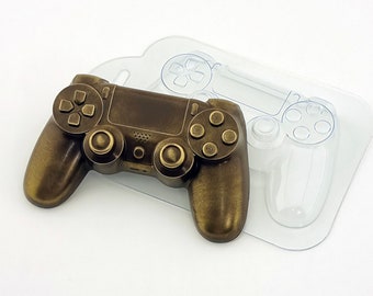 MOLDE PARA GAMEPAD, MOLDE PARA CONTROL DE JUEGO, MOLDE PARA CHOCOLATE, MOLDE PARA CONTROL REMOTO DE VIDEOJUEGO, MOLDE PARA DECORACIÓN DE TORTA CON TEMÁTICA DE JUEGO, MOLDE PARA CERA DE VELA, MOLDE PARA JABÓN DE PLÁSTICO
