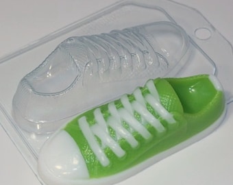 SNEAKER MOLD, Soap Mold, Bath Bomb Mold, Chocolate Mold, Sneakers, Sport Theme Birthday Cake Decoration, Unique Soap Making Supplies, Shoe