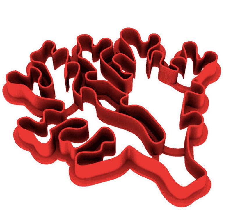 CORALS COOKIE CUTTER Fondant Cutter Ocean Theme Cake Etsy