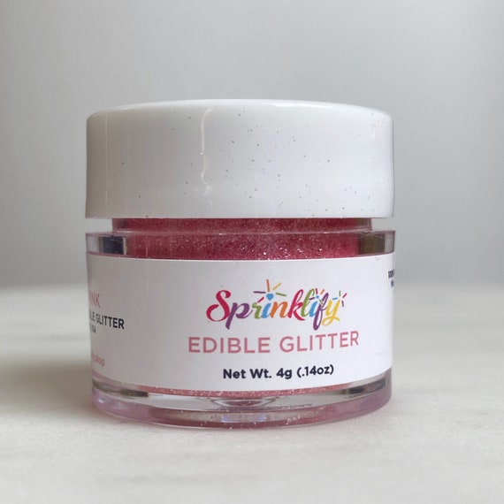 Glitter commestibili di Sprinklify ROSA PROFONDO Polvere brillante per uso  alimentare per torte, decorazione di cupcake, prodotti da forno, Made in  USA -  Italia