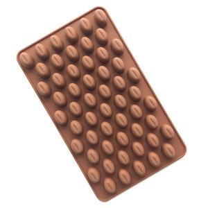 COFFEE BEANS MOLD, Candy Mold, Silicone Chocolate Mold, Unique Soap Embeds Mold, Gummies Mold, Coffee Theme Mold, Fast Shipping, Shapem