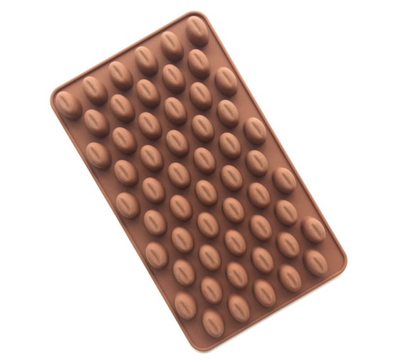 COFFEE BEANS MOLD, Candy Mold, Silicone Chocolate Mold, Unique Soap Embeds Mold, Gummies Mold, Coffee Theme Mold, Fast Shipping, Shapem