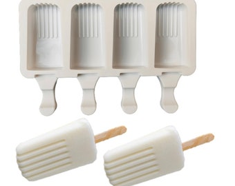 CAKESICLE MOLD (4 Cavity), Popsicle Mold, Baking Mold, Dessert Mold, High Quality Silicone Mold, Candy Mold, Baking Supplies, Ice Cream Mold
