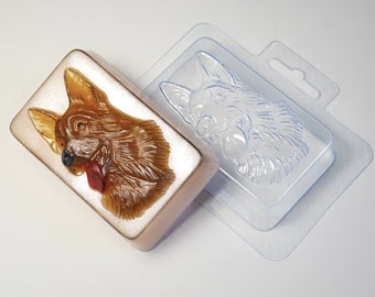 DOG MOLD, Husky Soap Mold, Bath Bomb Mold, Chocolate Mold, Cute Pet Theme Mold, Animal Mold, Chocolate Making, Puppy Mold, Plastic Mold