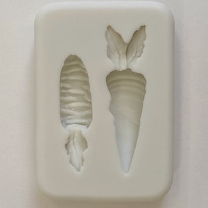 CARROTS MOLD, Silicone Fondant Mold, Easter Cake Decoration, Chocolate Mold, Veggies Mold, Harvest Theme Mold, Resin Mold, Shapem
