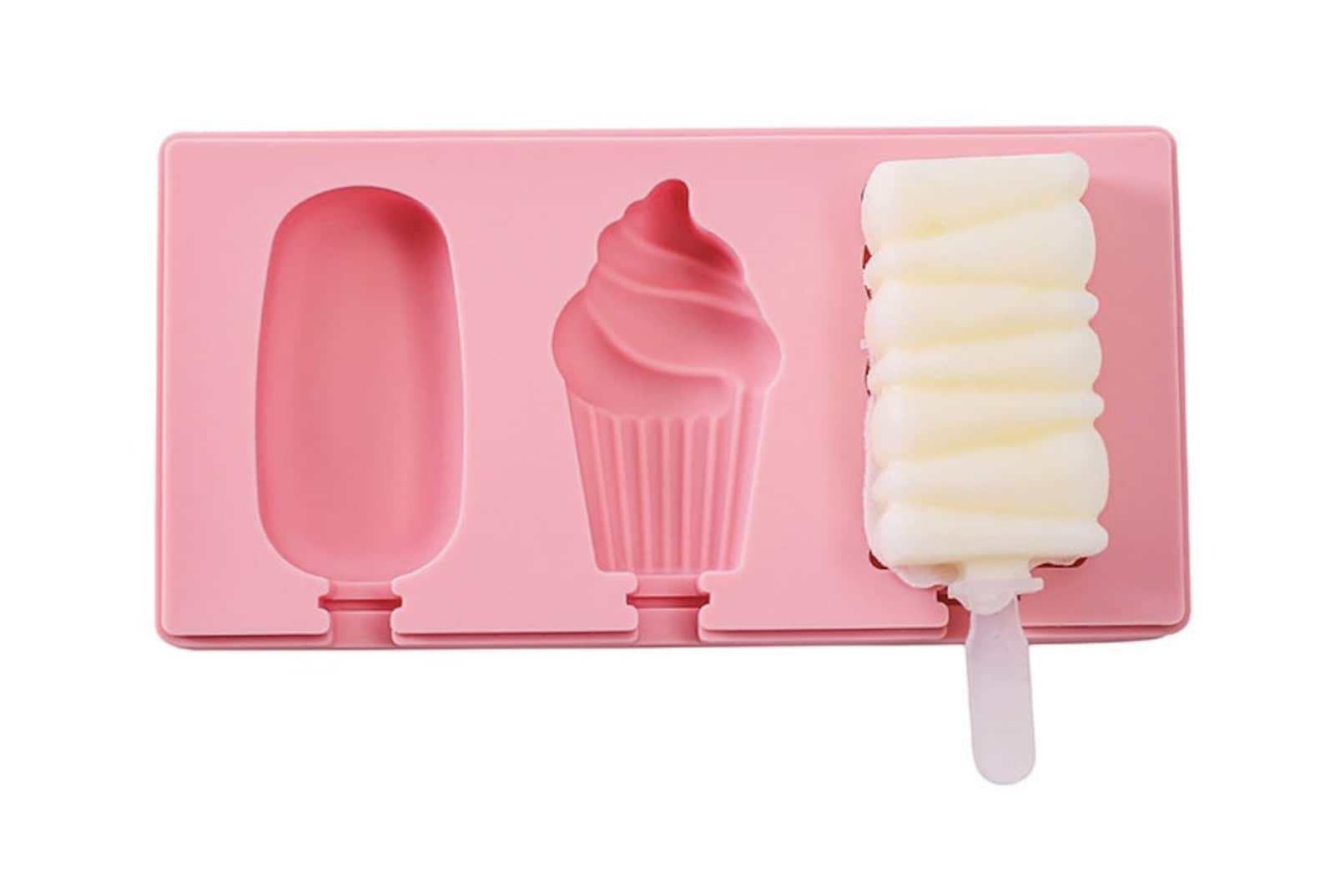 CAKESICLE MOLD 3 Cavity Popsicle Mold Baking Mold Dessert Etsy