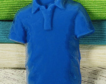 MOLDE PARA CAMISA POLO, Molde para jabón, Molde para bombas de baño, Molde para chocolate, Molde para ropa de hombre, Suministros para hacer jabón, Decoración de pasteles, Molde para el Día del Padre