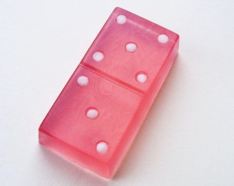 DOMINOS FORM, Plasttvålform, Badbombsform, Chokladform, Tvåltillverkningstillbehör, Unik tårtdekorationsform, Form, Klar att skickas