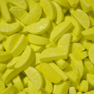 Lemon Slice Sprinkles by Sprinklify - Food Grade Sugar Sprinkles for Cakes, Summer Cake Decor, Baking Supplies, Fruit Shaped Sprinkles