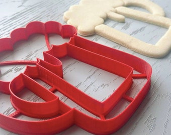 Bierbecher COOKIE CUTTER, Fondant Cutter, Vatertag Kuchen Dekoration, Kunststoff-Cookie-Cutter, alkoholische Getränkeform, irische Thema Form