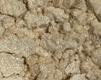 LUSTER DUST by Sprinklify - Pale Gold - Tinta comestível de qualidade alimentar para bolos, cupcakes, guloseimas, biscoitos, chocolates, materiais de panificação feitos nos EUA