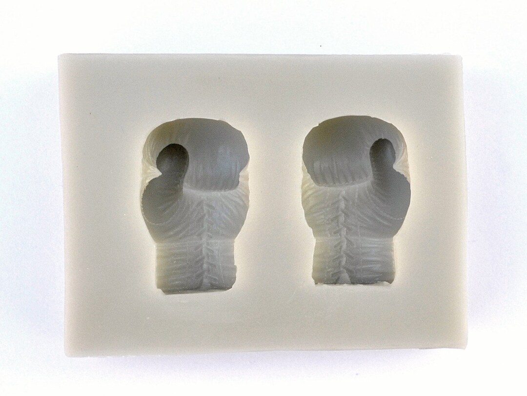 BOXING GLOVES MOLD, Fondant Mold, Chocolate Mold, Resin Mold, Cupcake