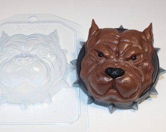 ANGRY DOG MOLD, Soap Mold, Bath Bomb Mold, Chocolate Mold, Pet Theme Mold, Animal Mold, Chocolate Making, Puppy Mold, Plastic Mold, Shapem
