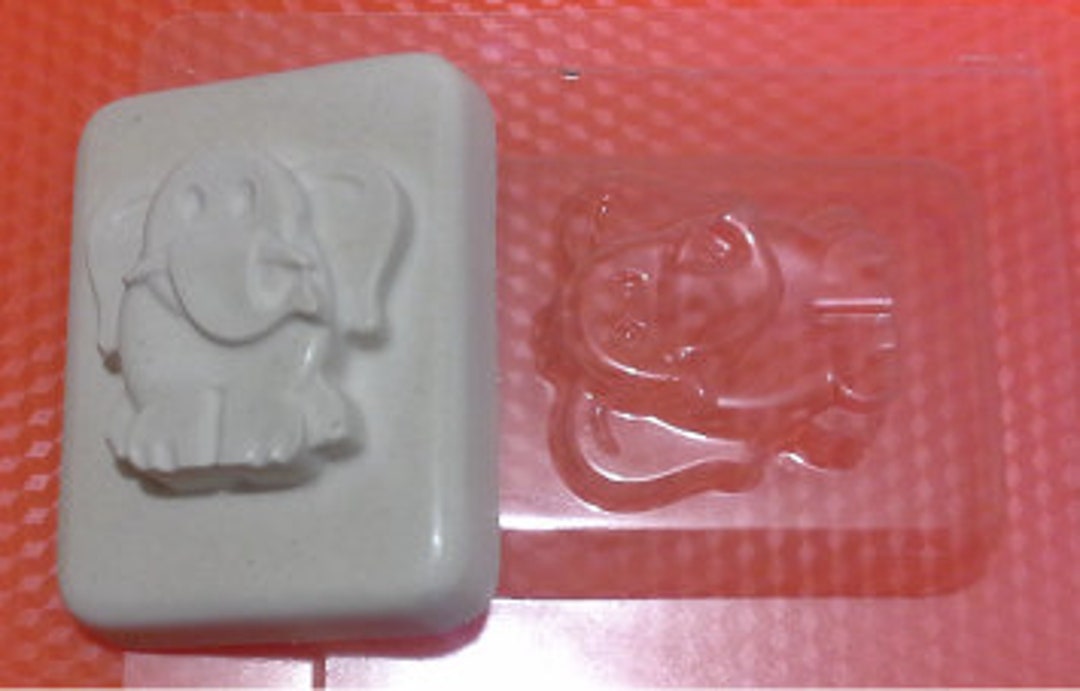 BABY ELEPHANT MOLD, Soap Mold, Bath Bomb Mold, Chocolate Mold, Baby