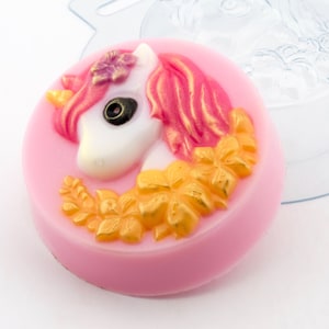 UNICORN MOLD, Soap Mold, Bath Bomb Mold, Unicorn Theme Mold, Magical Creatures Mold, Chocolate Mold, Girl Baby Shower Mold, Birthday Mold