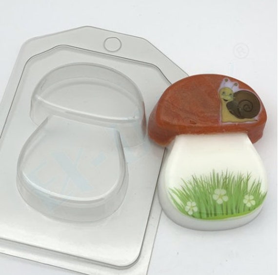 Soap Mold Novelty Mold MUSHROOM MOLD Woodland Mold Summer Alice in Wonderland Theme Mold Autumn Mold Chocolate Mold Bath Bomb Mold