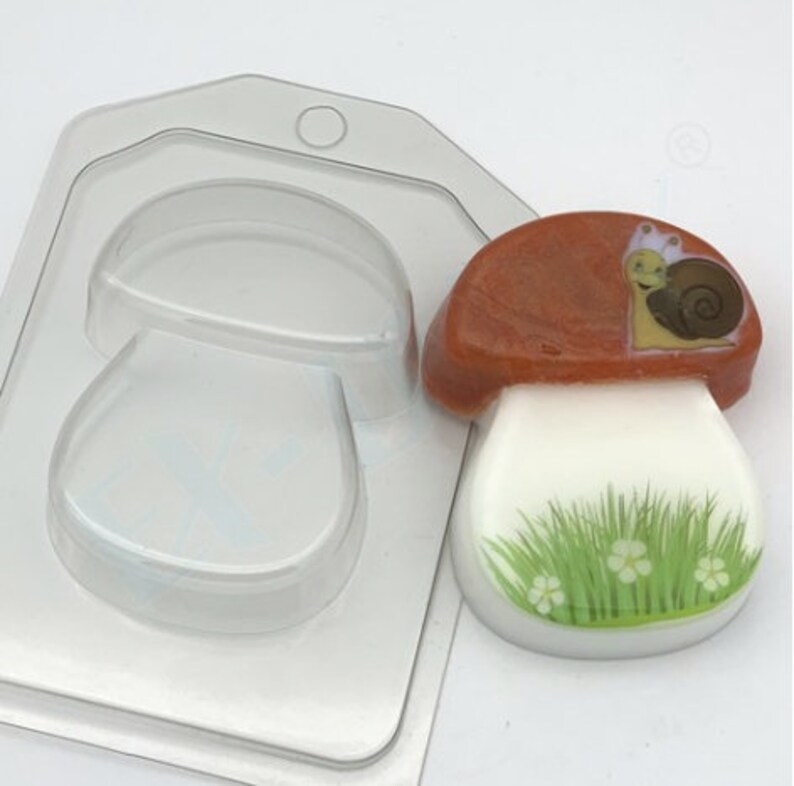 Chocolate Mold Alice in Wonderland Theme Mold Woodland Mold Bath Bomb Mold Autumn Mold Soap Mold MUSHROOM MOLD Summer Novelty Mold