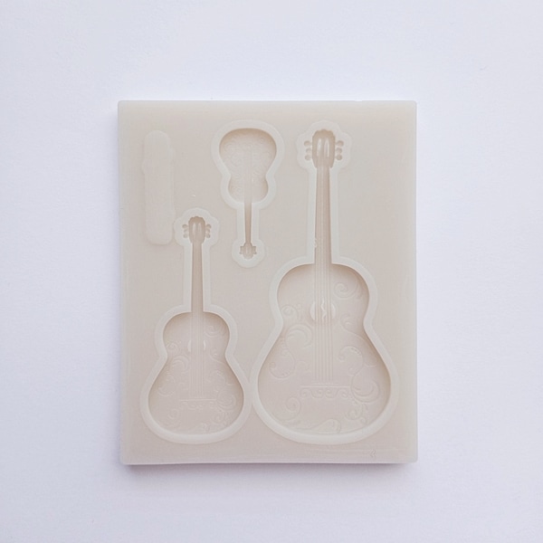 Guitar Resin Molds Etsy