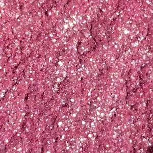 Edible Glitter by Sprinklify - PINK ROSE - Food Grade High Shine Dust for Cakes, Cupcake Decorating, Baking Supplies, Made in USA, Sparkles